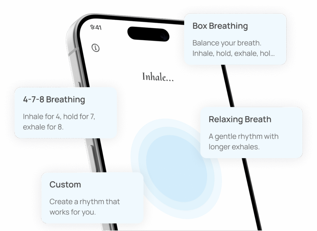 fertility emotional support app breathing